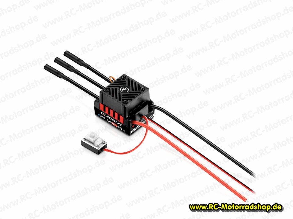 HW30107300: Hobbywing QuicRun WP10BL60 G2 Brushless Regler 60A 2-3s (official Stock ESC 2025) HW30107300